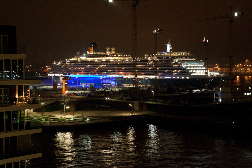Die Queen Victoria in der HafenCity