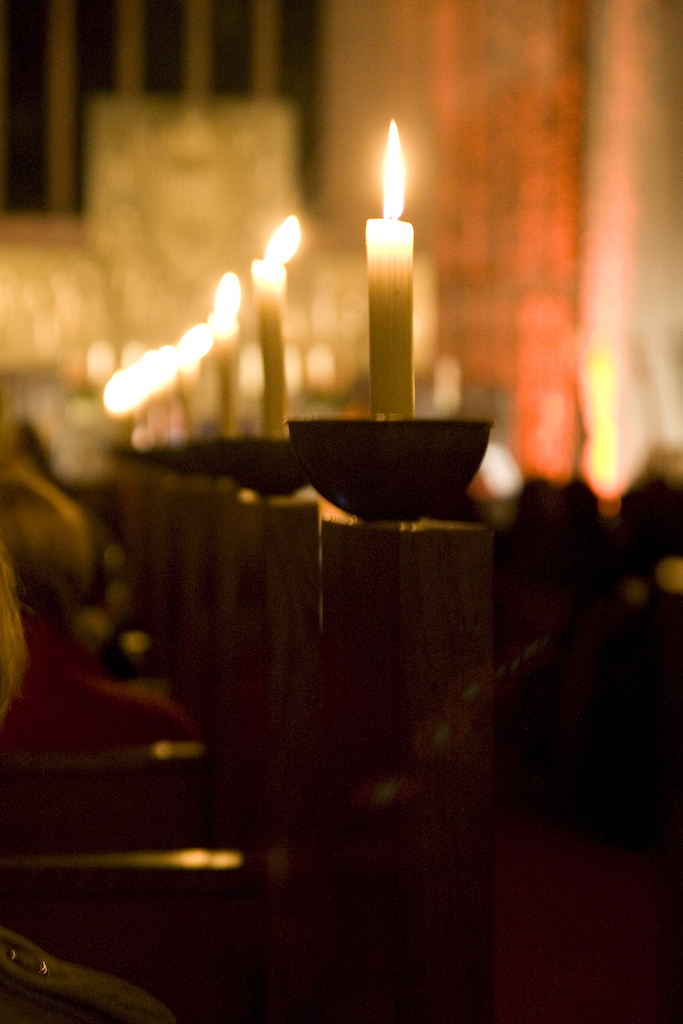 Adventliches Kerzenlicht erhellte die Katharinenkirche