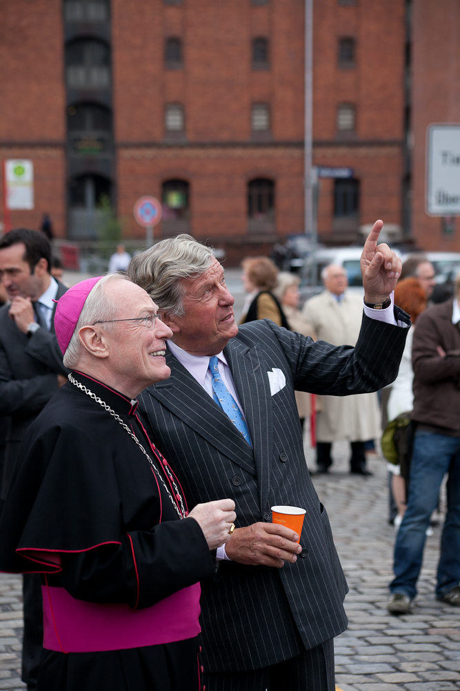 Albert Darboven und Erzbischof Werner Thissen