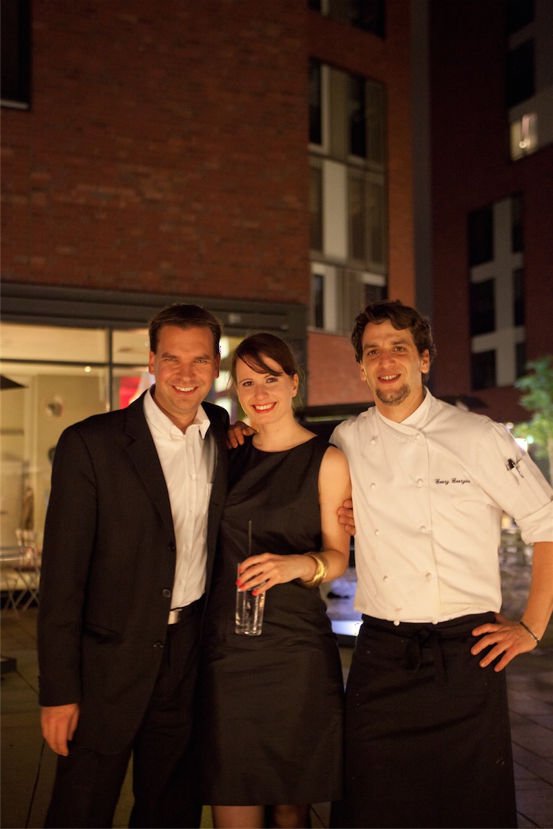 Jens Pischke, Betriebsleiter, Isabelle und Georg Georgiew - Küchenchef