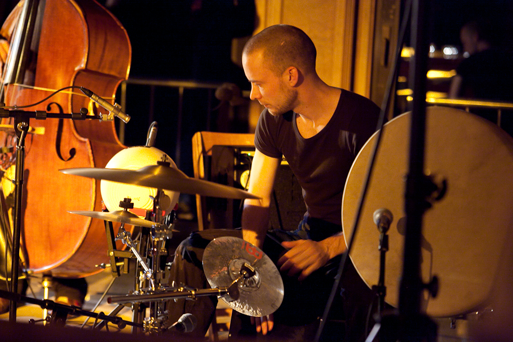 Die Percussion liefert David Kuckhermann
