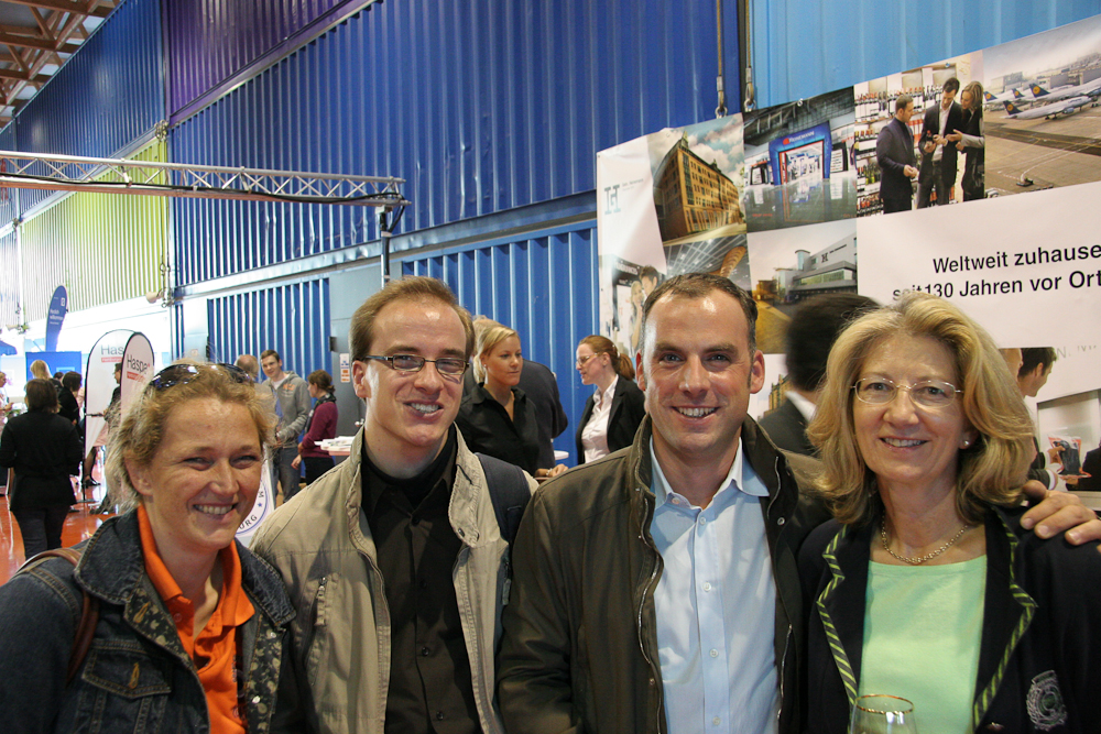 Oliver Schmidt, 2.v.r. vom Prototyp mi Simon Bracker, Anja Warnecke und Susanne Schaffer