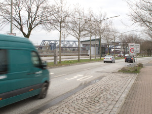 Sichtbares Zeichen wird der Wegfall des Zolls an der Versmannstrasse sein