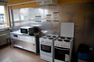 Die Küche im Seemannsheim
