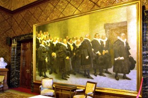 Einzug der Senatoren in das neue Rathaus 1897