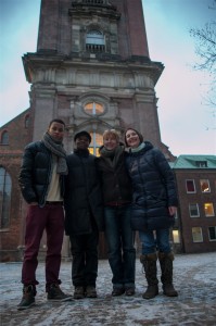 Die Band Dube mit Chrissy Hat