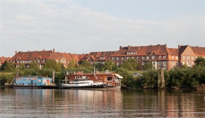 Hausboote am Spreehafen