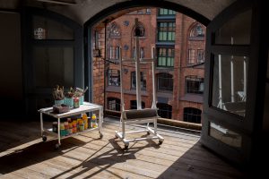 Kommendes Wochenende öffnen Ateliers in der Speicherstadt - Einige sind besonders gelungene Beispiele - Hier Atelier Lilia Nour