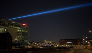 Die anderen zwei Strahlen sind in der HafenCity zur Zeit nicht zu sehen