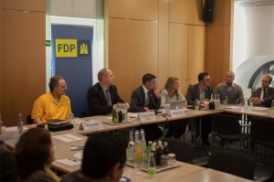 Auf der gemeinsamen Informationsveranstaltung der FDP und Leitner im Rathaus