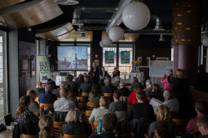 Auf der Elbjazz Pressekonferenz