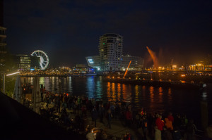 Starke Bilder am Grasbrookhafen