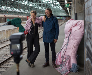 Petra Sommer und  Jens Gottschau, die Gründer des Projektes (Foto: Lilia Nour)
