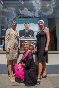 Vanessa Thurau, Bettina Krüger und Susanne Pollex