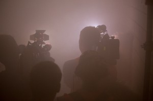 Gleich ist Schluss mit fotografieren und filmen - der Nebel wird zu dicht