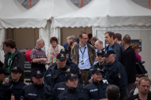 Christoph Lieben-Seutter war nicht begeistert vom Auflauf vor seinem Haus