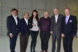 André Poitiers, Hadi Teherani, Oona Horx, Strathern Prof. Reinhold Johrendt, Michael Rode und Dieter Jurgeit
