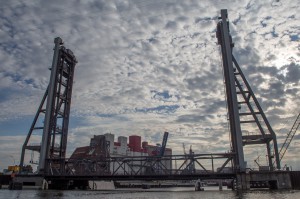 Die alte Rethehubbrücke wird an diesem Wochenende ...