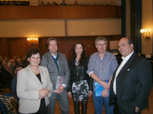 Christa Goetsch (Bündnis 90 Die Grünen) Jens Meyer (FDP) Isabella Vértes-Schütter (SPD) Norbert hackbusch (Die Linke) Andreas Wankum (CDU) (Foto: Helmuth Barth)