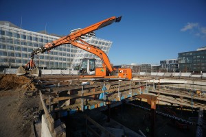 Allenortens beginnt das große Baggern (Fotos: TH)