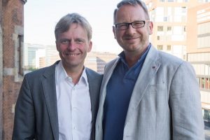 Bundestagesabgeordneten Rüdiger Kruse (CDU)  und Johannes Kahrs (SPD) 