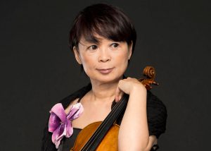 Violinistin Kimiko Nakazawa- gibt am Mittwoch, 24. August um 20 Uhr ein Konzert in der HCU  Foto: Kimiko Nakazawa