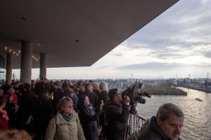 Begeisterung bei den ersten Besuchern