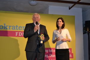 Opposition in Kiel und Hamburg: Wolfgang Kubicki und Katja Suding, FDP (Foto: CF)