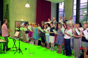 Immer montags probt die Hamburger Singakademie in der Katharinenschule (Foto: Claudia Ketels)