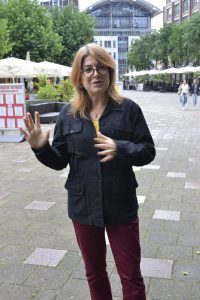 Die Direktkandidatin der Grünen: Meryem Dagmar Çelikkol (Foto: CF)