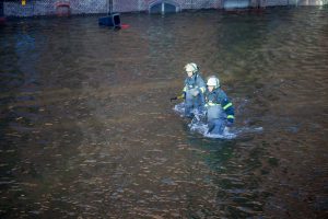 Die Feuerwehr im Dauereinsatz